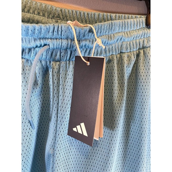 Adidas Select Summer Basketball Shorts Medium Off Teal Green Blue 7” MSRP $45 - Picture 3 of 6